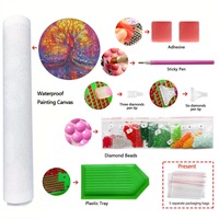 Pintura de Diamantes Personalizada con Foto, Cuadrada/Redonda, Manualidades de Mosaico DIY, Regalo