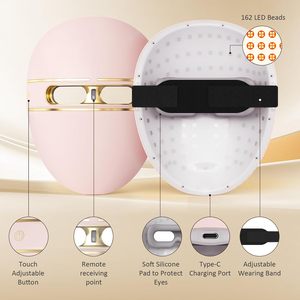 <span class=keywords><strong>Masque</strong></span> facial LED rechargeable pour la <span class=keywords><strong>luminothérapie</strong></span>, lumière rouge et bleue, <span class=keywords><strong>anti</strong></span>-âge, <span class=keywords><strong>anti</strong></span>-<span class=keywords><strong>rides</strong></span>, <span class=keywords><strong>anti</strong></span>-acné, réparation des imperfections, éclaircissement de la peau - Product Image 2