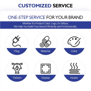 Plancha de pelo inalámbrica Dual MCH portátil Mini <span class=keywords><strong>cepillo</strong></span> caliente inalámbrico iónico para viajes en casa calentamiento rápido con fuente de alimentación USB - Product Image 6