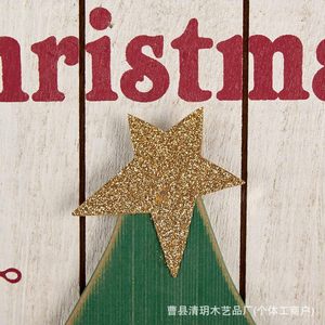 Ornement de compte à rebours de Noël en bois, forme d'oiseau, lot de plusieurs pièces, style rustique, décoratif pour arbre de Noël - Product Image 5
