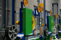 Festfolienumwickelte Aluminium/Kupfer Isolierte Flache Rechteckige Wickeldrähte 220V Stromversorgung für Transformatoren