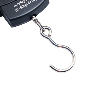 Taşınabilir 50 kg 110LBS dijital el elektronik bagaj ölçeği yüksek doğruluk 1g LCD ve LED ekran OEM desteklenen - Product Image 5