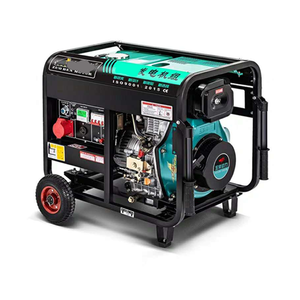 Оптовый высокопроизводительный портативный бензиновый генератор 5 кВт с воздушным охлаждением, 4-тактный, 110В/220В, для бытового использования, с высокоэффективным глушителем - Product Image 5