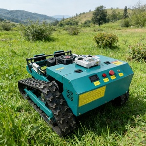 หุ่นยนต์ตัดหญ้าอเนกประสงค์พร้อมที่ตัดหิมะ ควบคุมแบบไร้สาย ขับเคลื่อนด้วยตัวเอง สำหรับพื้นที่ลาดชันบนภูเขา - Product Image 5