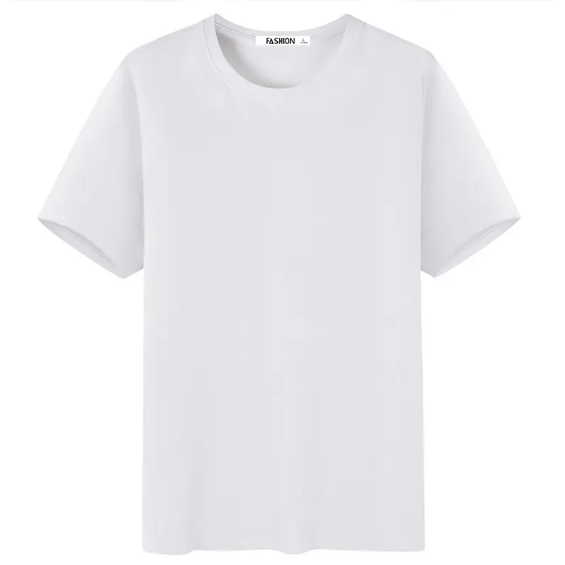 2022 yeni erkek kısa kollu yaz gevşek dip gömlek ve gençlik yuvarlak boyun grafik özel t-Shirt