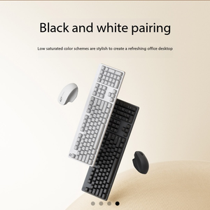 Conjunto de Teclado y Ratón Inalámbricos Mijia Edición Confort Deep Space para Mejoras del Hogar Inteligente - Product Image 2