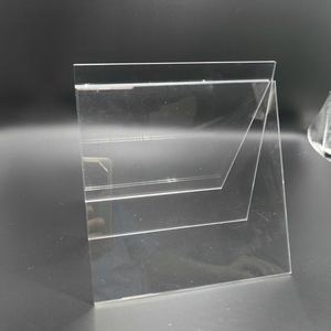 Plaque en acrylique PMMA <span class=keywords><strong>transparente</strong></span> pour présentoir de vente au détail, épaisseur 8 mm, <span class=keywords><strong>imprimable</strong></span> UV, tailles personnalisables, facile à plier, plateau surélevé en plastique transparent - Product Image 6