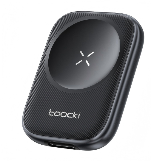 Toocki TW13A Magnetic Wireless Charger with Holder for Watch Type-C Port 2.5W IWatch S1-S11 SE2/SE3 Ultra 1-3
