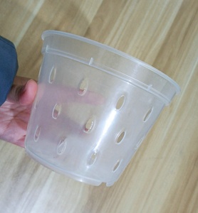 Kho Chậu Hoa Lan Trong Suốt Bền Chắc 5.5 Inch Có Lỗ Chậu Trồng Hoa Bằng Nhựa Chậu Treo Lỗ Đáy Trong Suốt - Product Image 4