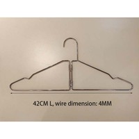 Kindome nouveauté haute qualité Offre Spéciale pliable vêtements en métal cintre en métal sur le marché américain