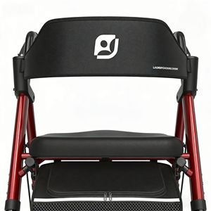 Dispositivo di assistenza a piedi pieghevole personalizzato per persone anziane disabili attrezzature per la riabilitazione del camminatore verticale del paziente - Product Image 1