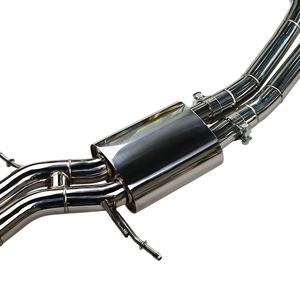 Tuyau de descente de course de performance pour <span class=keywords><strong>Audi</strong></span> RS3 8V 8Y TTRS 8S 2.5T tuyaux de système d'échappement SUS304 - Product Image 1