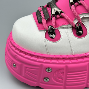 Nouvelles chaussures décontractées pour hommes, style punk <span class=keywords><strong>rock</strong></span> de rue, rivets, plateforme, hauteur accrue, chaussures plates, baskets pour hommes, Zapatos Hombre - Product Image 4