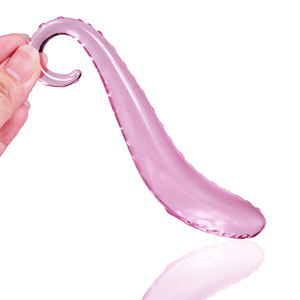 Стимулятор точки G, стеклянный фаллоимитатор для БДСМ, анальная пробка - Product Image 3