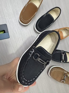 Scarpe da ragazzo in pelle Casual Beanie scarpe da bambino suole morbide a buon mercato scarpe in pelle singola all'ingrosso - Product Image 3