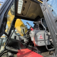 Pompe moteur fiable pour excavatrice sur chenilles Komatsu PC160 d'occasion, idéale pour les travaux de terrassement et la construction routière