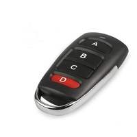 Télécommande sans fil 433Mhz, émetteur 4 touches, télécommande de garage RF