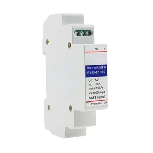 AD Aoda 5V 5KA 10KA 1000M Network Surge Protection Device SPD Din Rail House Surge Protector Protective Low-voltage Arrester