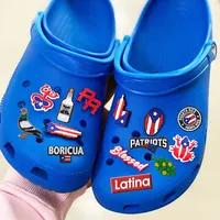 Croc chaussures charmes porto rico PR portoricain croc charmes pour adultes croc chaussures charme