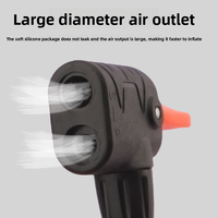 Adaptateur multifonctionnel pour buse de pompe à vélo, compatible avec les valves Schrader françaises/américaines - Buses de gonflage multifonctionnelles