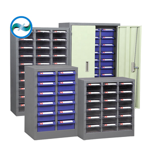 High quality customized workshop plastic parts storage organizer iron cabinet tool drawer cabinet