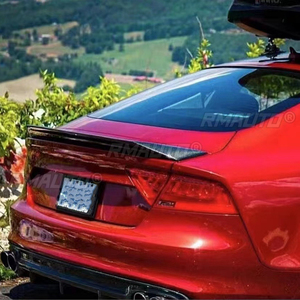 สปอยเลอร์วัสดุคาร์บอนไฟเบอร์แท้สำหรับรถ Audi A7 S7 RS7 2013- 2018 - Product Image 3