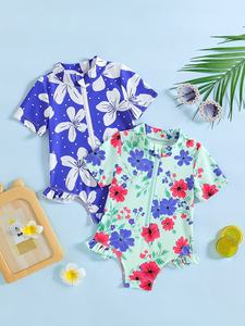 <span class=keywords><strong>Combinaison</strong></span> pour bébé fille, col montant, motif floral, spandex/polyester, <span class=keywords><strong>combinaison</strong></span> à volants en deux pièces, <span class=keywords><strong>maillot</strong></span> <span class=keywords><strong>de</strong></span> <span class=keywords><strong>bain</strong></span>, modèle AL387 - Product Image 1