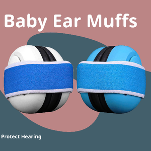 Gs020 फोल्डेबल शोर में कमी श्रवण सुरक्षा शिशु नींद कान के रक्षक बच्चे के लिए समायोज्य इयरमफ - Product Image 2