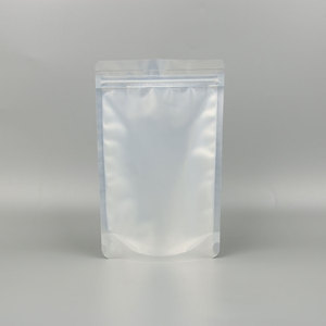 Bao bì bánh quy dạng đứng, chất liệu Mylar, có cửa sổ trong suốt, in ấn tùy chỉnh, chống mùi, một mặt phủ màng nhôm đen mờ, đóng gói dạng zip. - Product Image 2