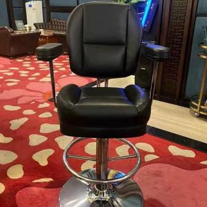 Sillas giratorias ajustables de cuero sintético para casino, sillas de Club para muebles comerciales - Product Image 2