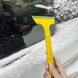 Quitanieves para coche, descongelador de vehículos, pala para deshielo, raspador de nieve, removedor de nieve, dispositivo para deshielo, quitanieves de acero inoxidable, invierno - Product Image 3