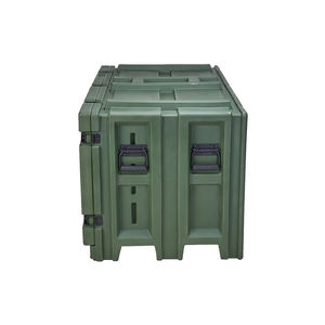 Estuche de Transporte para Equipos QBT-HKX, Color Verde, Rotomoldeado, Impermeable, Personalizable OEM/ODM, IP67, Resistente a Golpes y al Polvo - Product Image 5