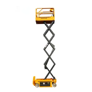 8m electric hydraulic scissor aerial work platform XG0807HD in stock