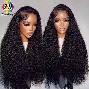 วิกผมจาก<span class=keywords><strong>ผม</strong></span>แท้กัมพูชา, วิกผมกัมพูชาแบบไม่ต้องใช้กาวพร้อมเชือกผูกผมแบบ HD เต็มศีรษะ, วิกผมจาก<span class=keywords><strong>ผม</strong></span>แท้กัมพูชาที่จัดเรียงเกล็ด<span class=keywords><strong>ผม</strong></span>อย่างเป็นระเบียบ - Product Image 1