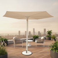 Nouvelle conception, lampe de sol rétractable en aluminium moderne, style Milan, pour pergola, imperméable, luxe, hôtel, cour
