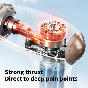 2024 portátil Mini pequeña pistola de masaje Usb tejido profundo vibración cuerpo masajeador Facial de mano profesional músculo cabeza masaje - Product Image 3