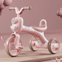 Triciclo para bebes 1-5 ans tricycle 3 roues vélos enfants cycle marche équilibre vélo formation équilibre vélo balade sur voiture pour bébé