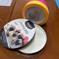Caja de Embalaje de Cartón Magnética Personalizada para Trufas de Chocolate, Frutos Secos, Caja de Regalo de Lujo para Nueces
