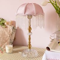 Classique européen luxe LED cristal lampe de Table éclairage étude lecture rétro chevet lampe décoration veilleuse