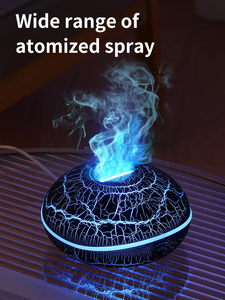 Nuevo Humidificador USB Mini Volcán Luminoso con Luz Ambiental Silenciosa para Dormitorio y Hogar - Product Image 4