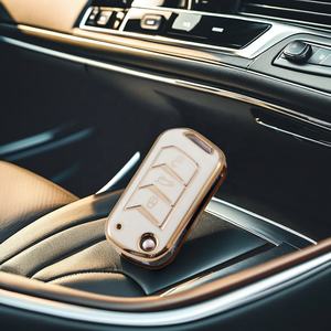 <span class=keywords><strong>Mahindra</strong></span> <span class=keywords><strong>KUV100</strong></span>/Roxor Car Key Case Fashion TPU Remote Key Holder con protección Modelo Rio Accesorio - Product Image 4