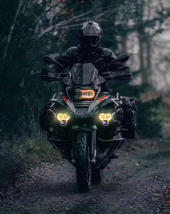 Lumières LED Devil Eyes pour ATV/UTV/SUV/véhicules tout-terrain Motorcycle-IP67 étanche 10-60V Universal Fitment Clignotant Angel Lights - Product Image 2