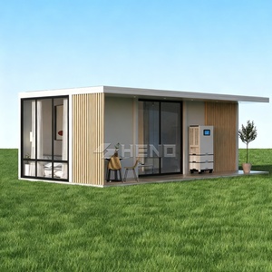 Maison pliable préfabriquée moderne et portable, conteneur maritime, maison modulaire personnalisée, hôtel, bureau pour <span class=keywords><strong>camping</strong></span>, station balnéaire - Product Image 1