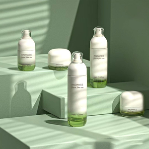 Juego de Envases para el Cuidado de la Piel con Atomizador <span class=keywords><strong>Infusa</strong></span> y Botellas de Crema, Color y Logotipo Personalizados, Botellas de Vidrio de 30 ml a 150 ml - Product Image 1