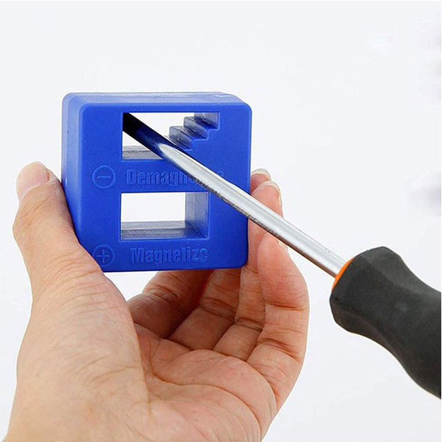 New Design Demagnetize Magnetize Handy Tool Advanced Magnetizer and Degausser for Screwdriver and DIY Kit