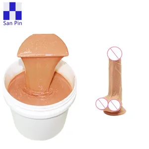 Độ Cứng Thấp Mô Phỏng Dildo Molds Làm Nguyên Liệu Cao Su Silicone Lỏng