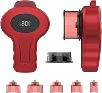 Masseur à ventouses électrique portable OEM, 12 niveaux, avec fonctions de raclage et de ventouses mobiles, kit de thérapie par ventouses électriques