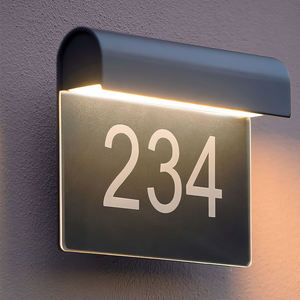 Numéro d'adresse LED rétro-éclairé Look moderne Numéros de <span class=keywords><strong>maison</strong></span> éclairés Numéros de <span class=keywords><strong>maison</strong></span> illuminés - Product Image 3