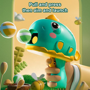 ปืนยิงลูกบอลนิ่มรูปไดโนเสาร์สำหรับเด็ก เล่นเกมยิงปืน - Product Image 2