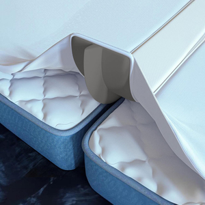 Ponte per Letto 2-in-1 <span class=keywords><strong>da</strong></span> Twin a Twin XL o <span class=keywords><strong>da</strong></span> Twin a King con Fodera Integrata, Riempitivo per Fessure del Letto e Convertitore <span class=keywords><strong>da</strong></span> Letto Singolo a Matrimoniale - Product Image 1